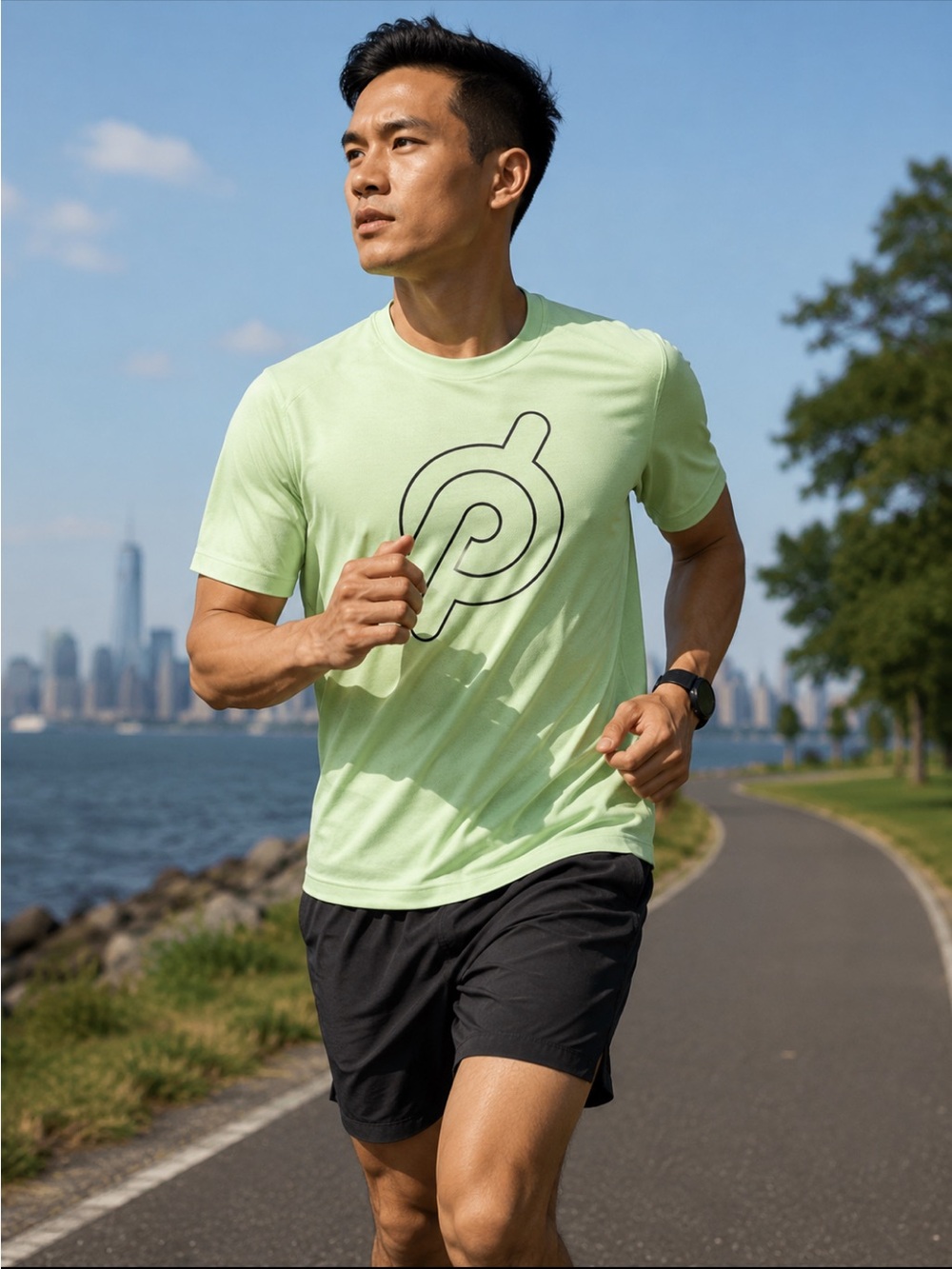 Peloton Men’s Active Shirt size Medium Athleisure Running Training